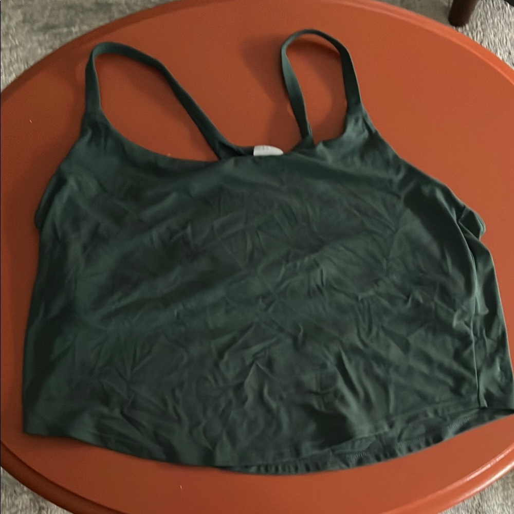 All in Motion Deep Green Athletic Tank